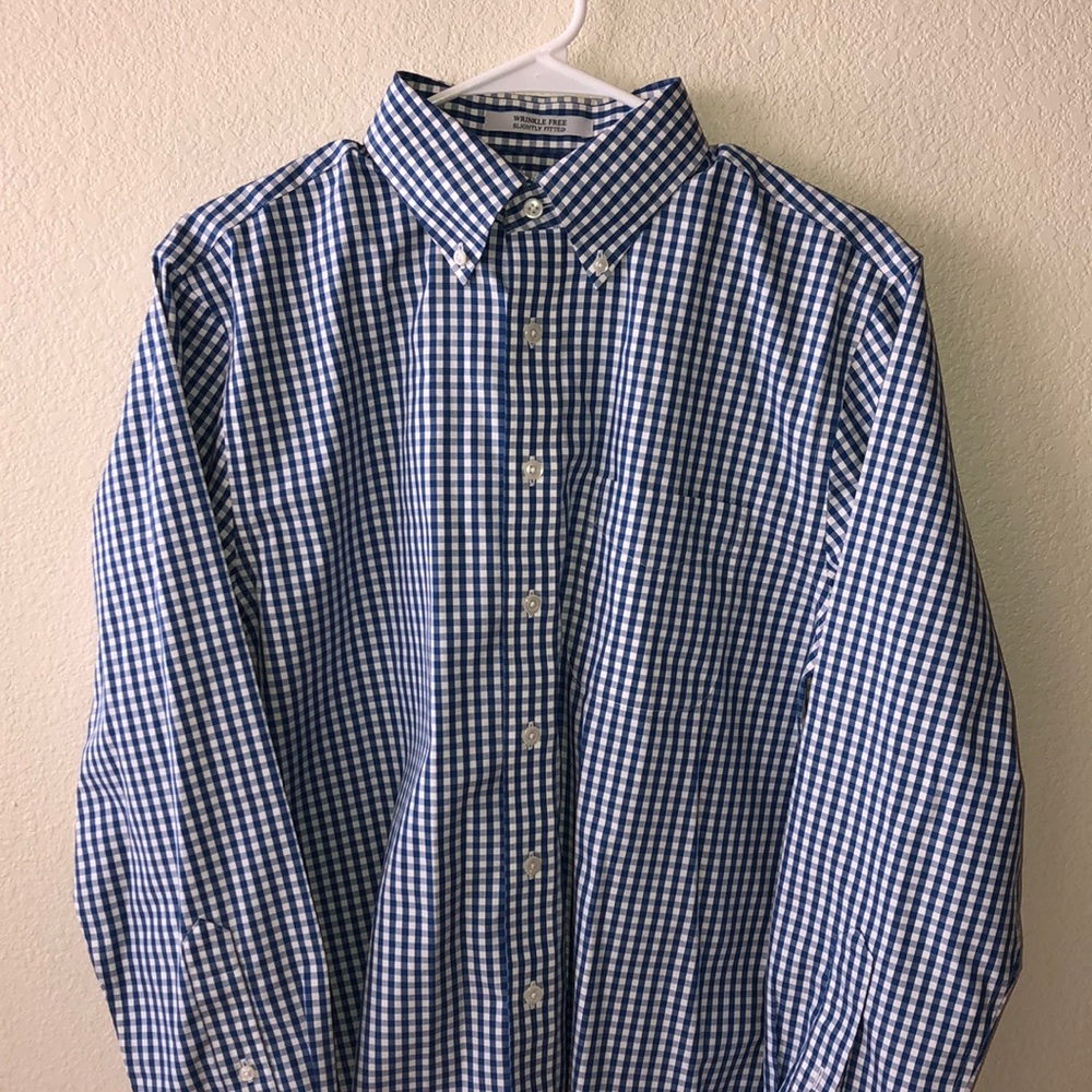 Men’s LL Bean Wrinkle Free Button Down